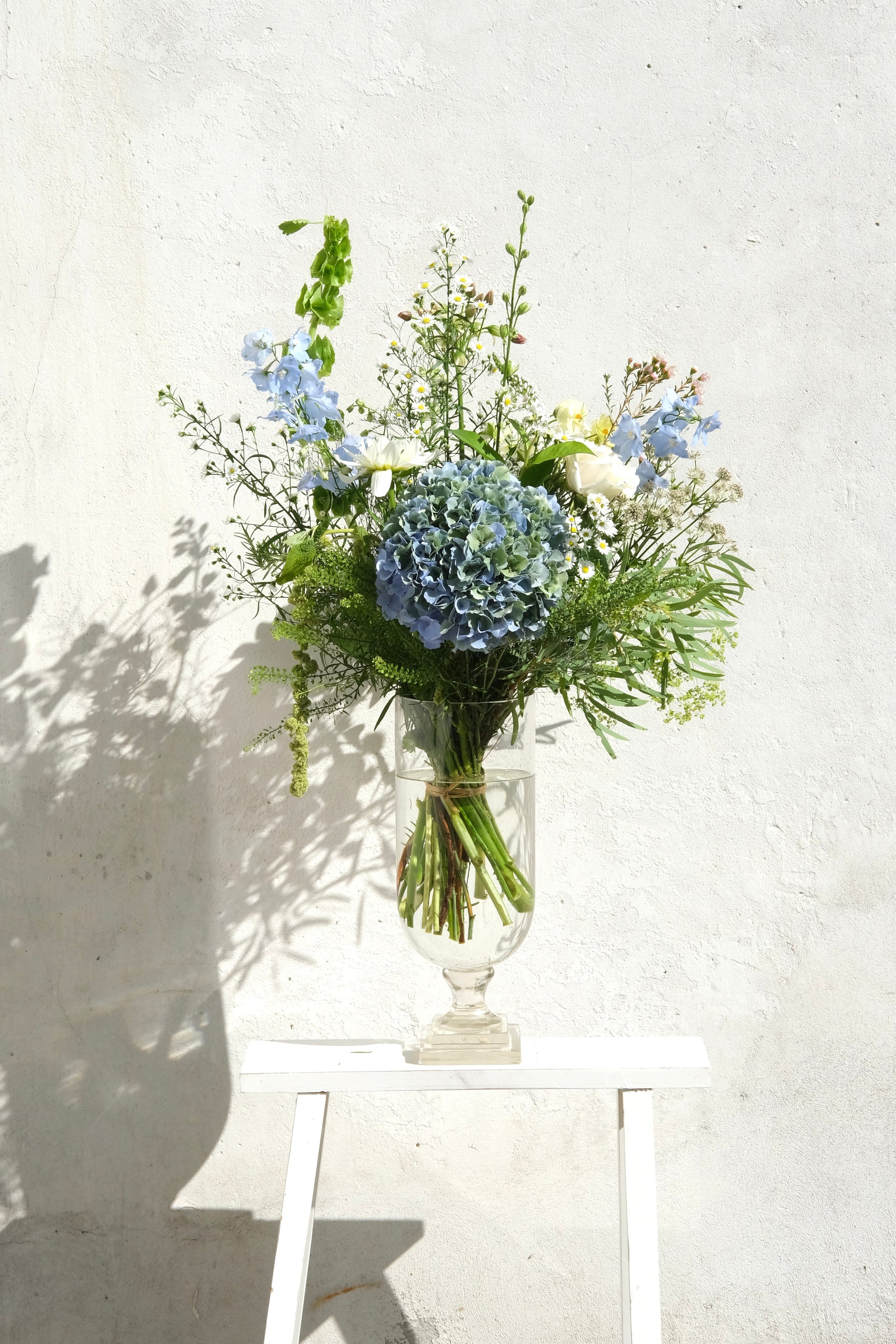 Luksus stor buket – eksklusiv håndbundet blomsterbuket